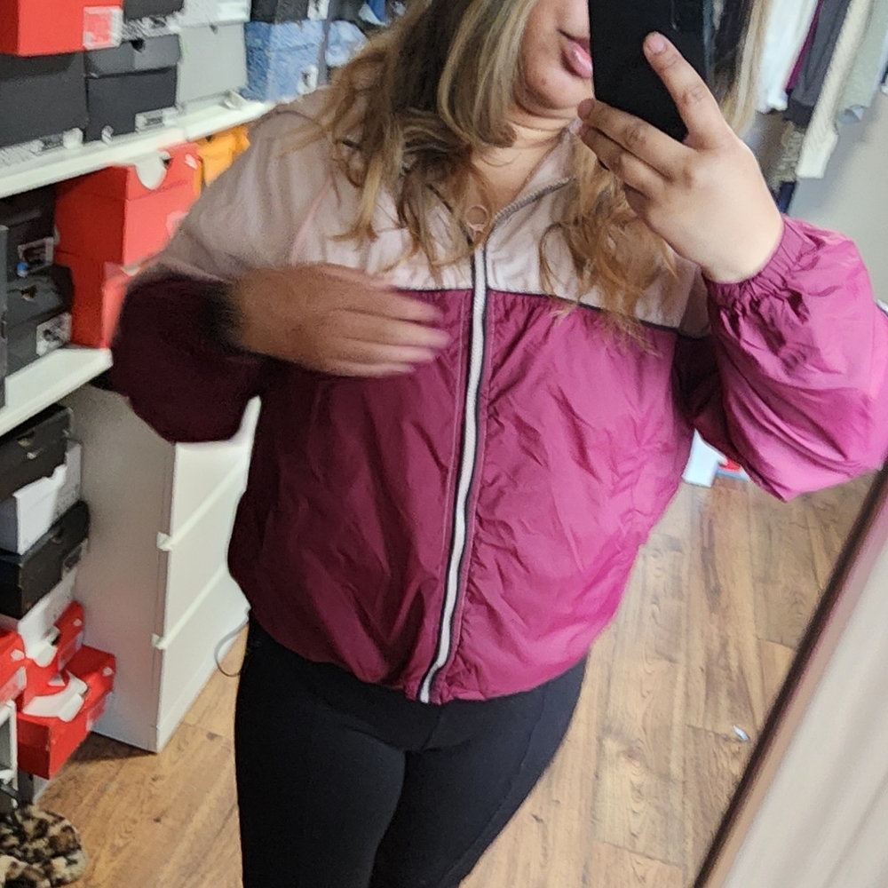 Garage Women's Colorblock Water Resistant Hooded Jacket
